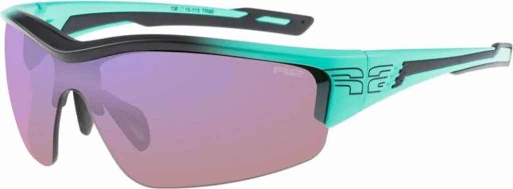 Lunettes de sport R2 Wheeller vert mat pour forte luminosité