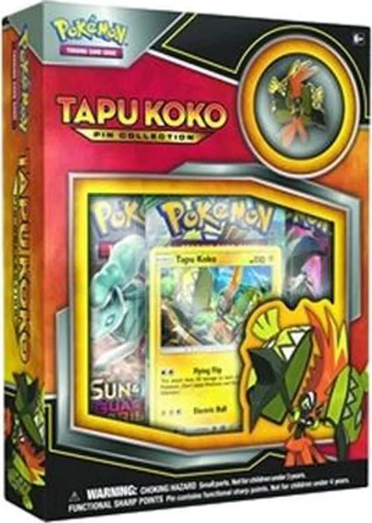 Pack Pokemon Tapu Koko Collection Idéal pour Débuter ou Compléter