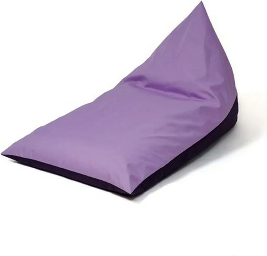 Puff GO GIFT Nero Viola Oxford tessuto rip-stop