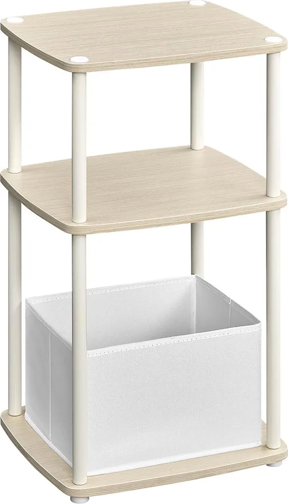 Optimisez vos petits espaces avec cette table d'appoint 3 niveaux