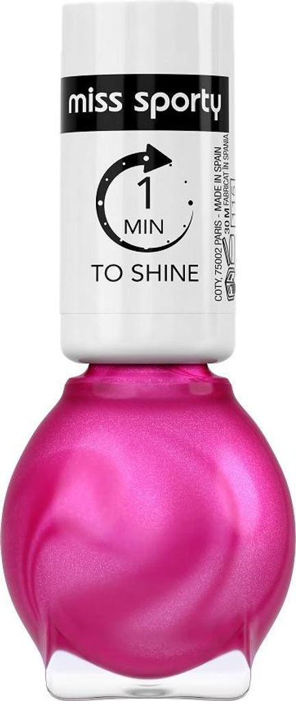 Miss Sporty | Bunter Nagellack - Rosa - 7 Ml - Schnelltrocknend - Entferner