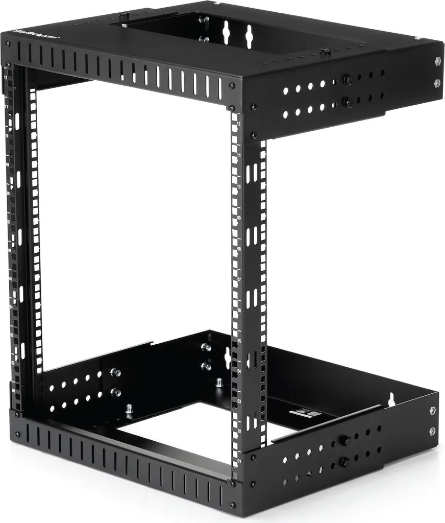 StarTech.com Rack de serveur 12U mural - Armoire réseau noire RK1219WALL