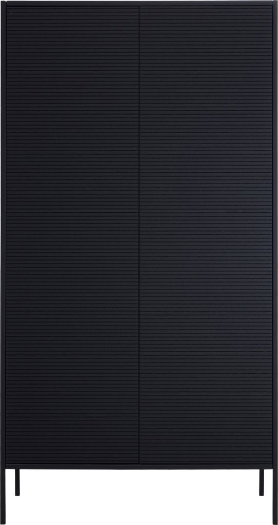 Europe Baby Liam Kleiderschrank 2-türig Schwarz