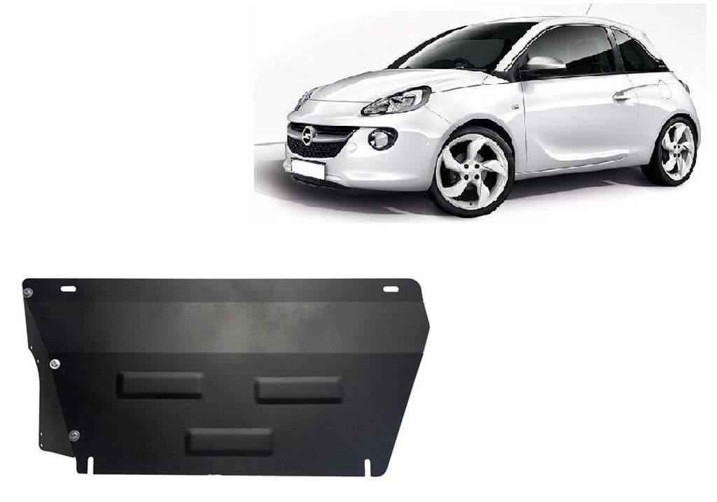 Protection de soubassement pour moteur, modèle Opel Adam, Image du produit 