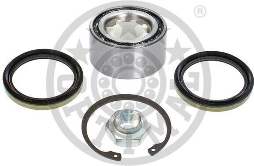 OPTIMAL Radlagersatz Hinten für SUZUKI SWIFT II Schrägheck (EA, MA) für SUBARU JUSTY II (JMA, MS) 61,8mm 972715