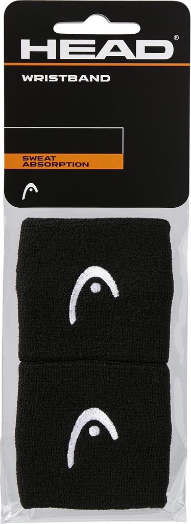 HEAD Wristband 2.5'' noir 2pcs 2024_25 Image du produit 