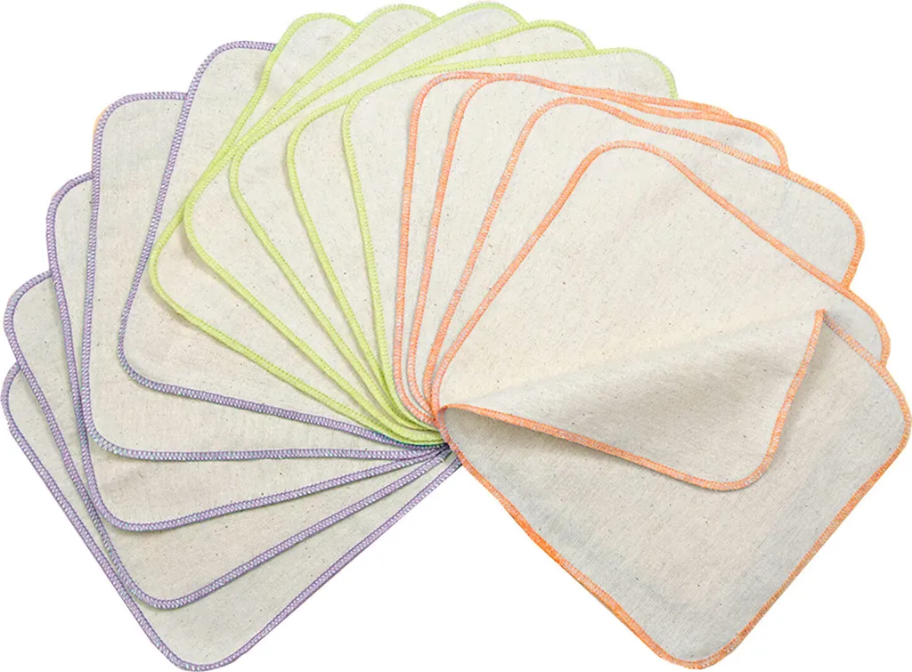 Évitez les irritations : Gant de toilette flanelle bio Avo&Cado - 15 Lilas