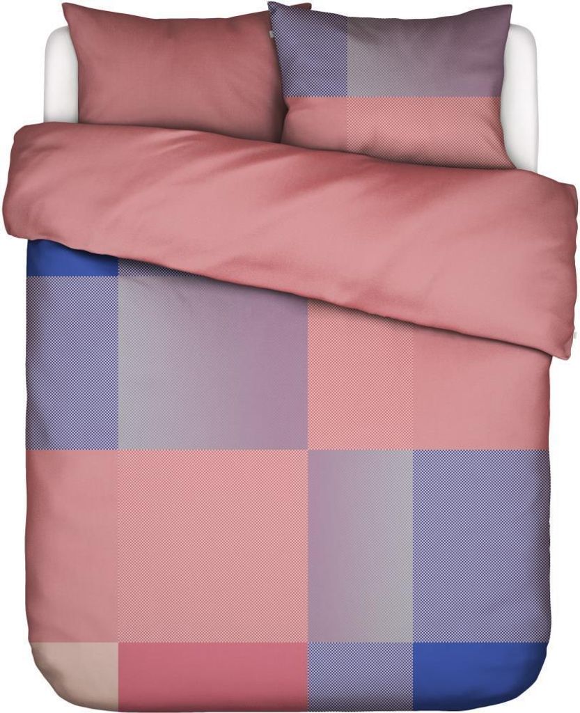 Essenza Bettwäsche-Garnitur Satin Femi Farbe Summer mauve Größe 200x200+2x80x80