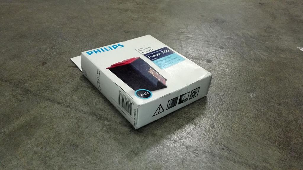 Philips PFA431, Standardertrag, Schwarz, Tinte auf Produktbild 