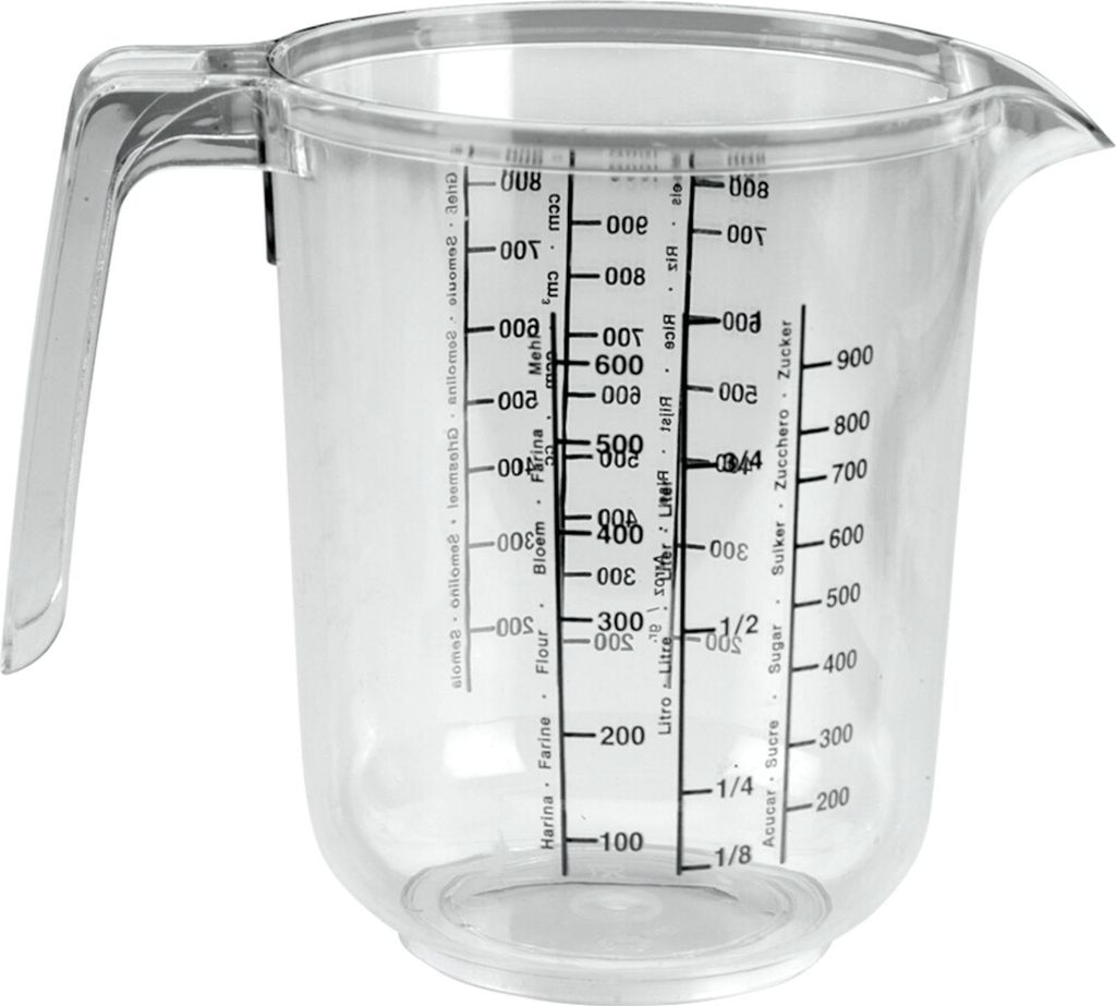 Messbecher aus Kunststoff, 1 l - Metaltex Produktbild 