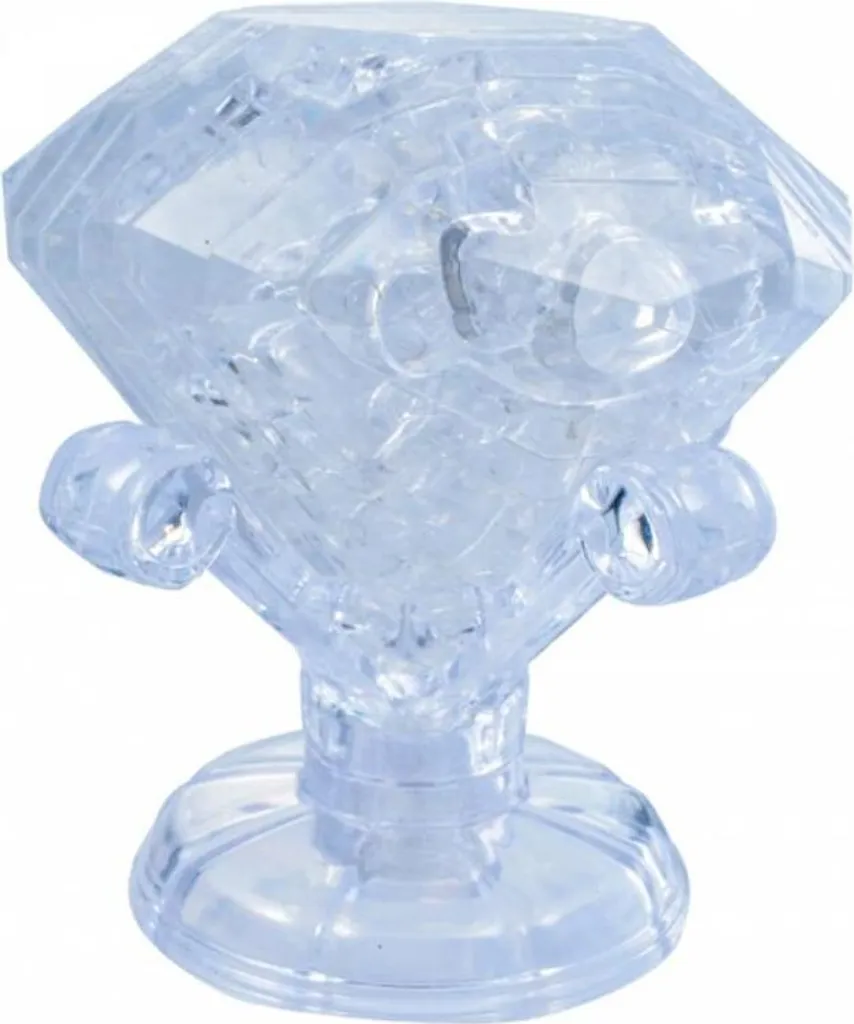 Puzzle 3D Diamant en cristal - Jeu de réflexion et objet décoratif