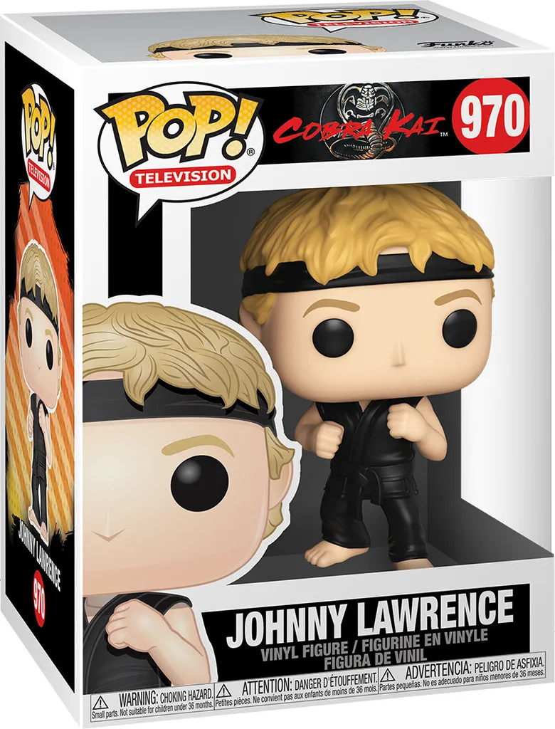 Figurine Funko POP Cobra Kai Johnny Lawrence 970 en Vinyle de Collection