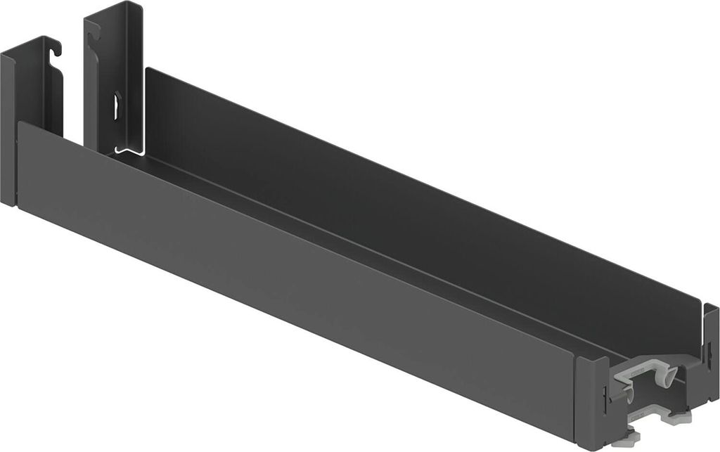 Peka Einhängetablar Liro KB 150mm für Hochschrank Standard - Boden Apothekerschrank, Stahlblech pulverbeschichtet anthrazit