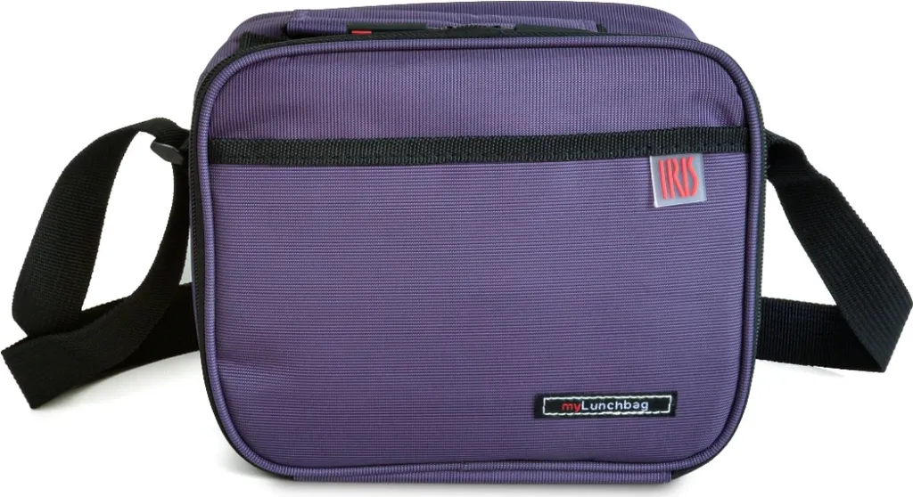 IRIS Lilas 4,2L Lunch Bag Violet avec Boîtes Hermétiques en Plastique