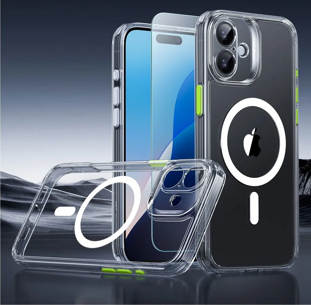 Étui de protection transparent iPhone 16 Plus ESR Classic Pro HaloLock
