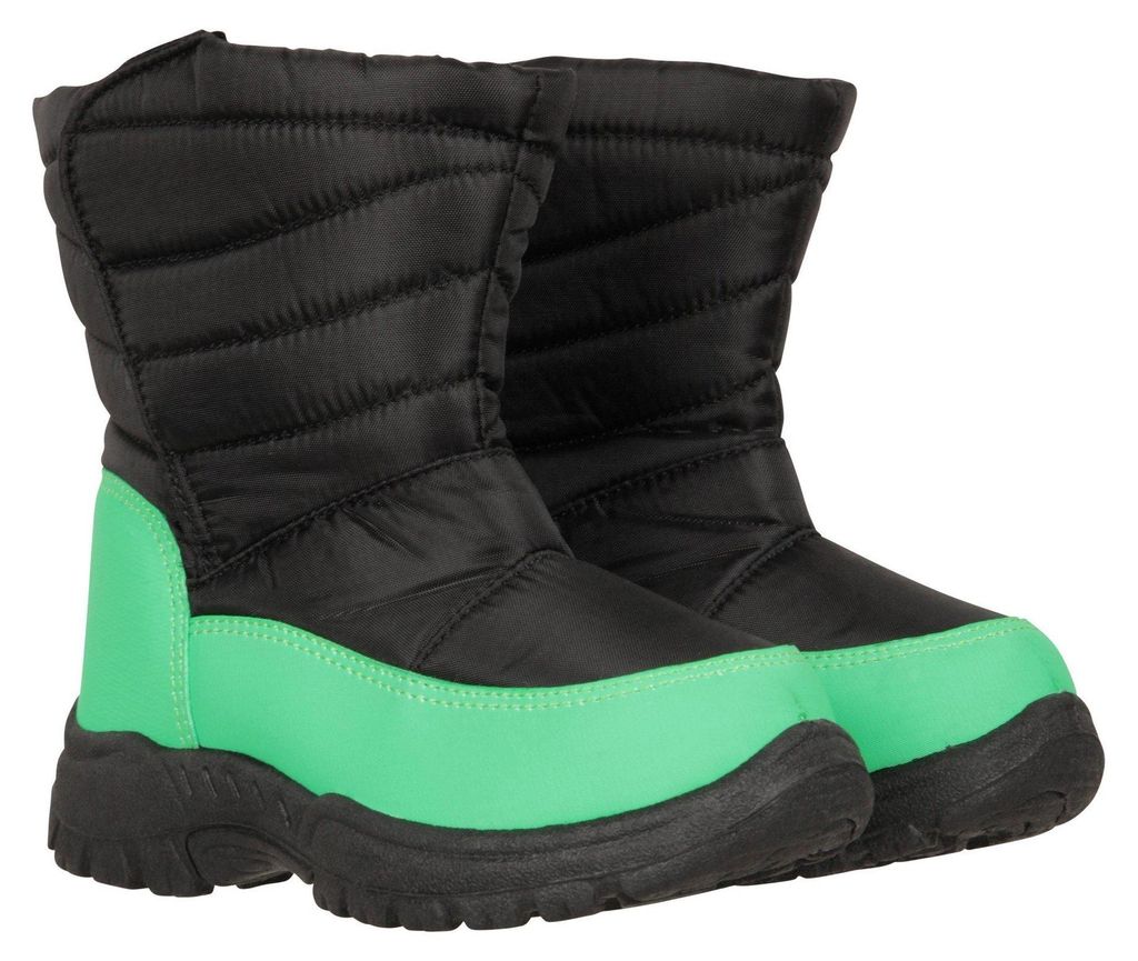 Mountain Warehouse - Kinder Schneestiefel "Caribou Adaptive" MW1682 (25,5 EU) (Leuchtend Grün)
