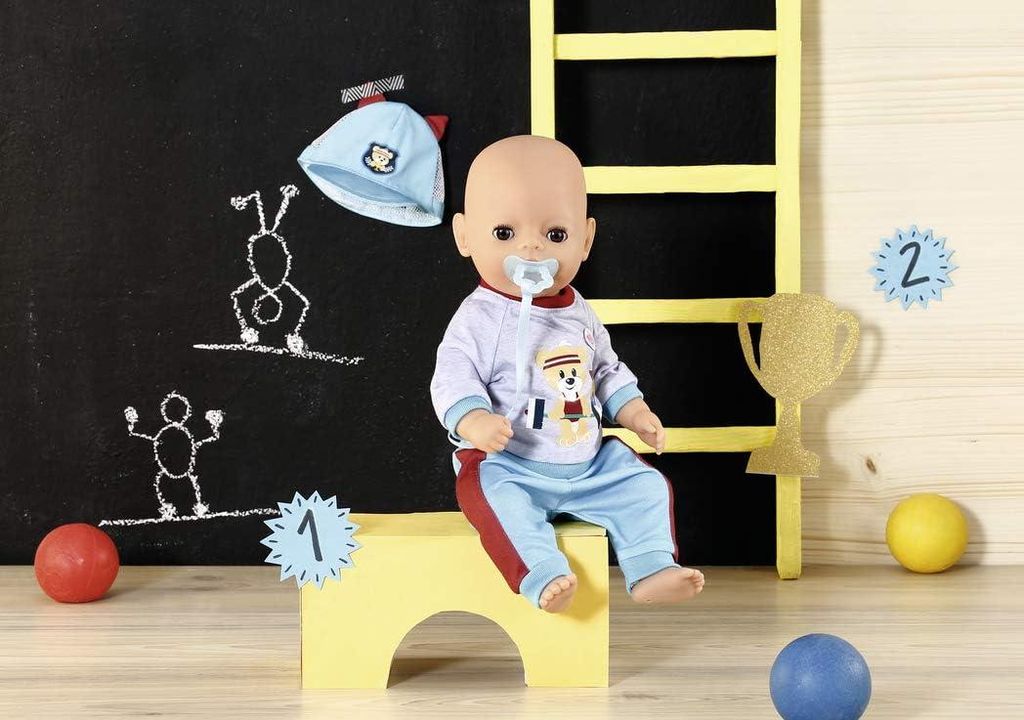 BABY born Little SportyOutfit blue, Puppen-Kleiderset, 2 Produktbild 