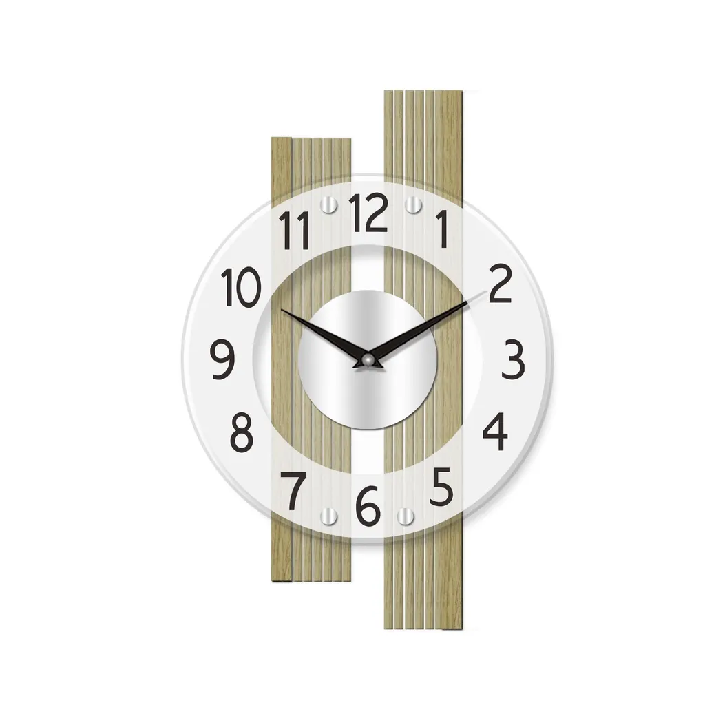 Horloge de bureau radio-pilotée AMS F5875 pour une heure exacte