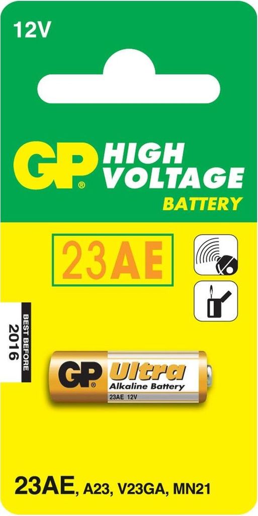 GP Batteries High Voltage 23A Batteria monouso Alcalino Immagine del prodotto 