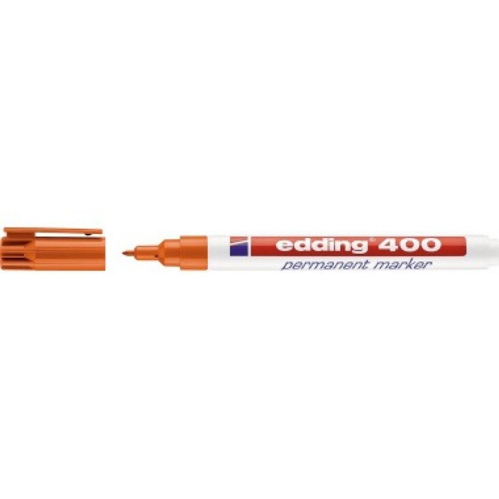 edding Permanentmarker 400 4-400006 1mm nachfüllbar Rundspitze orange