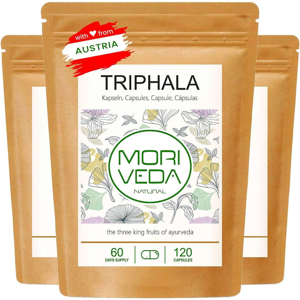 Vorteilspackung - Triphala Kapseln 360 Stk