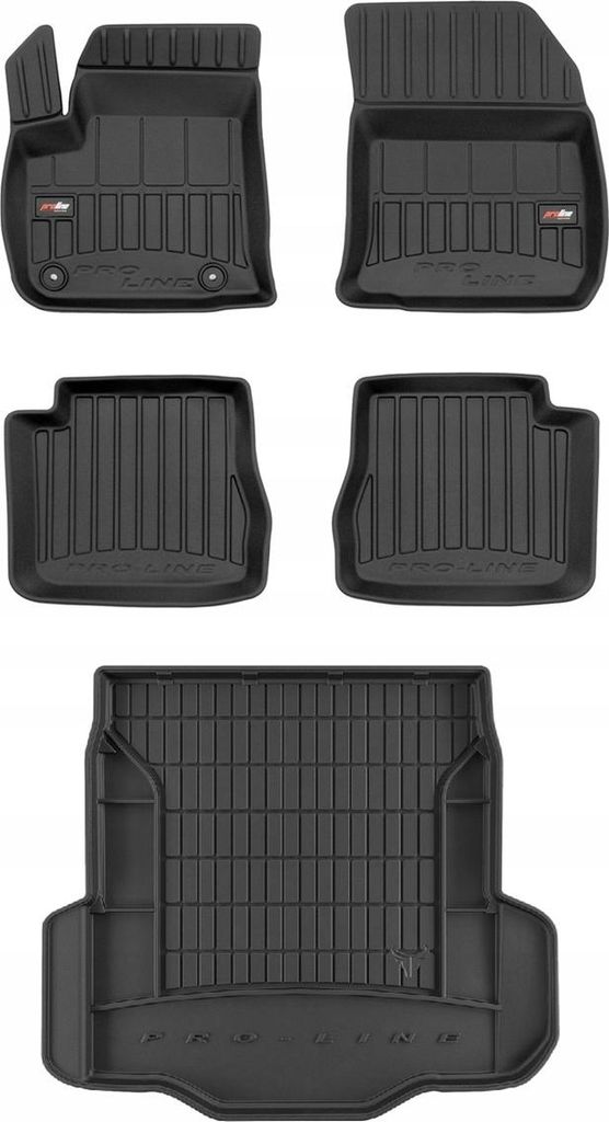 3D SET Fußmatten und Kofferraummatte Citroën e-C4X ab 2020-