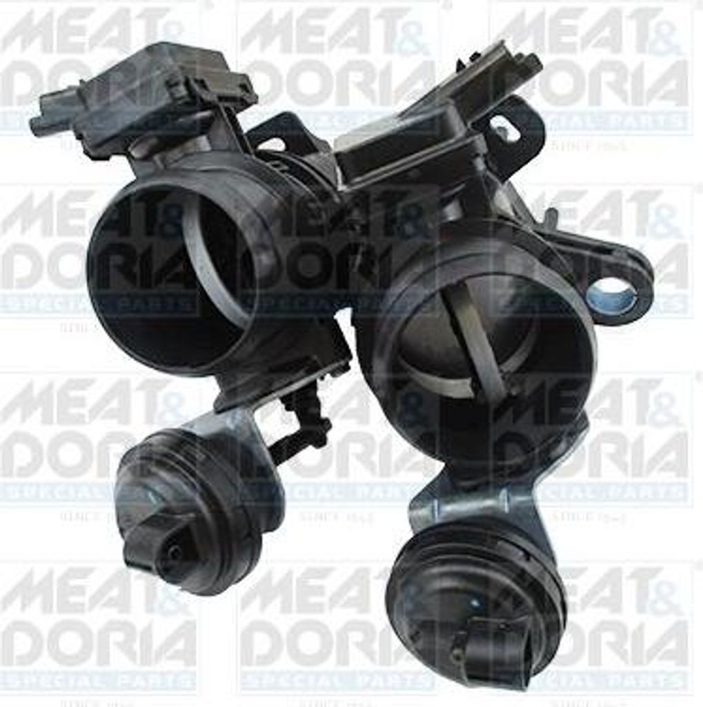 MEAT & DORIA 89464 Drosselklappengehäuse OE 9677515880 kompatibel mit C8, Scudo, 3008, 5008, 807