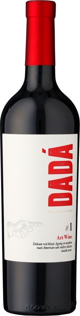 A bottle of red wine.