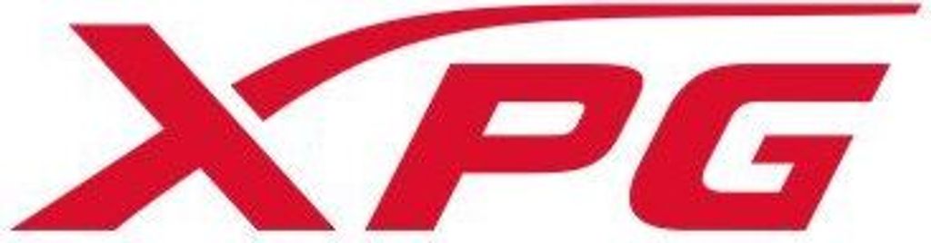 The XPG logo is displayed prominently on a white background.