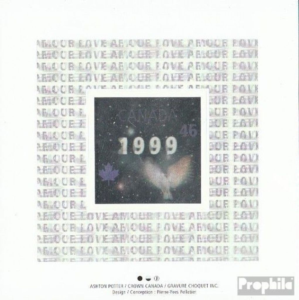 Briefmarken Kanada 1999 Mi Block31 postfrisch Zeitenwende