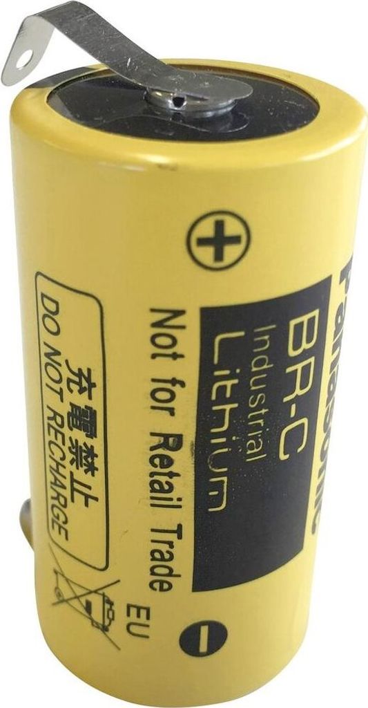 Panasonic Spezial-Batterie Baby U-Lötfahne Lithium BR-C ULF 3 V 5000 mAh 1 St