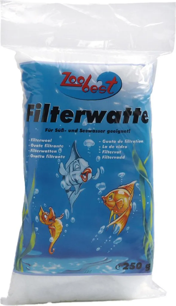 Zoobest Ovatta Filtrante 250g | Cristallina Trasparenza per il tuo Scape