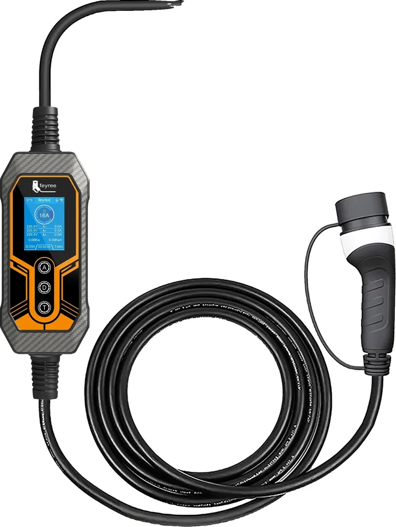 Chargeur portable 11 kW 5m : rechargez rapidement sans borne fixe coûteuse