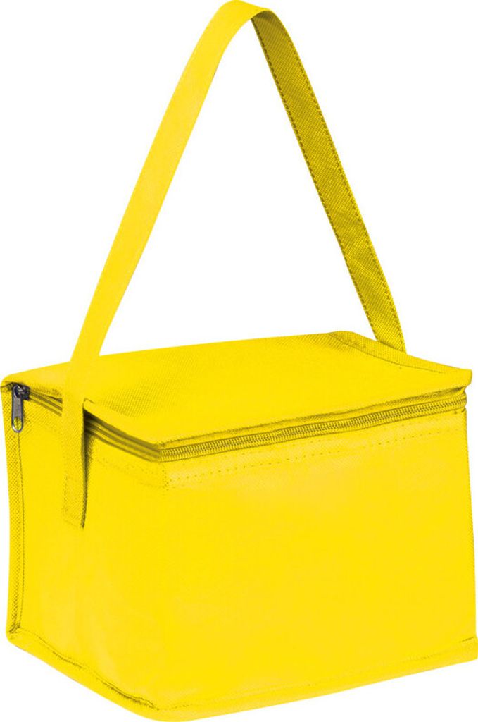 Kühltasche für 6 Dosen à 0,33l / Farbe: gelb Produktbild 