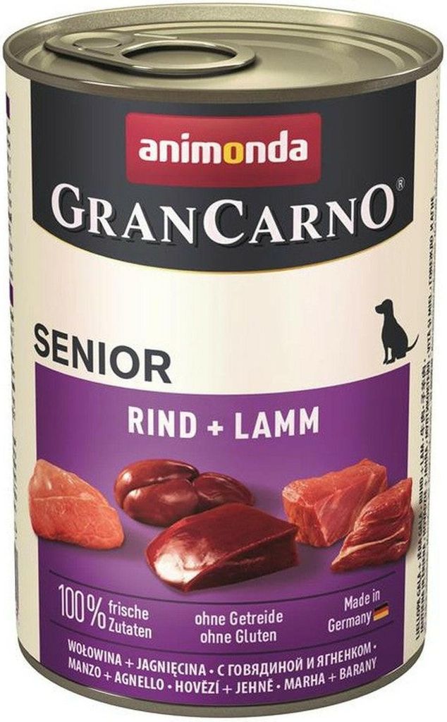 Animonda GranCarno Senior Rind & Lamm 400gx6 Zdjęcie produktu 