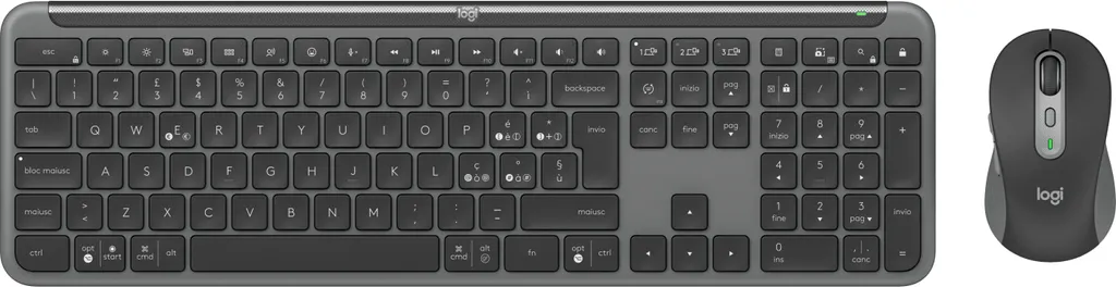 Combo clavier et souris Logitech Signature Slim MK950 multi-dispositif