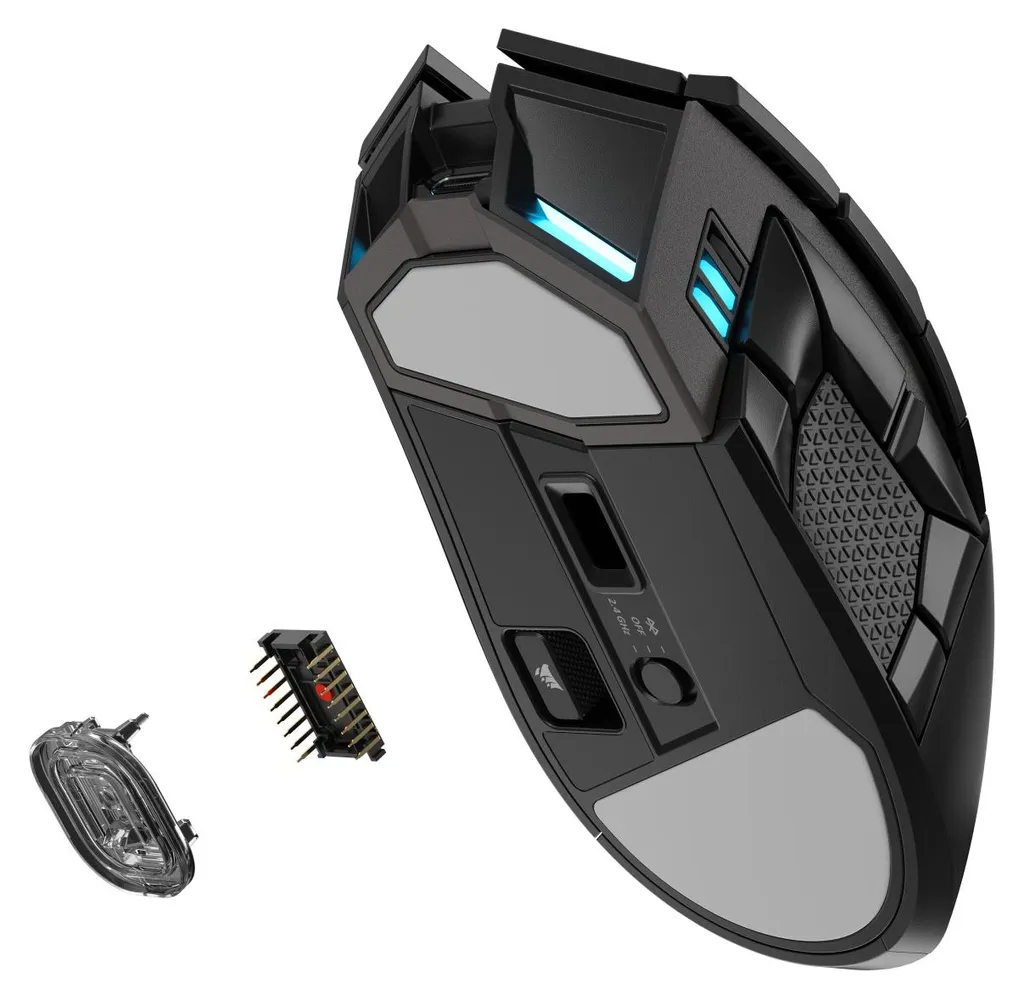 Souris de jeu Hyper Polling 2000 Hz Corsair Darkstar 15 boutons