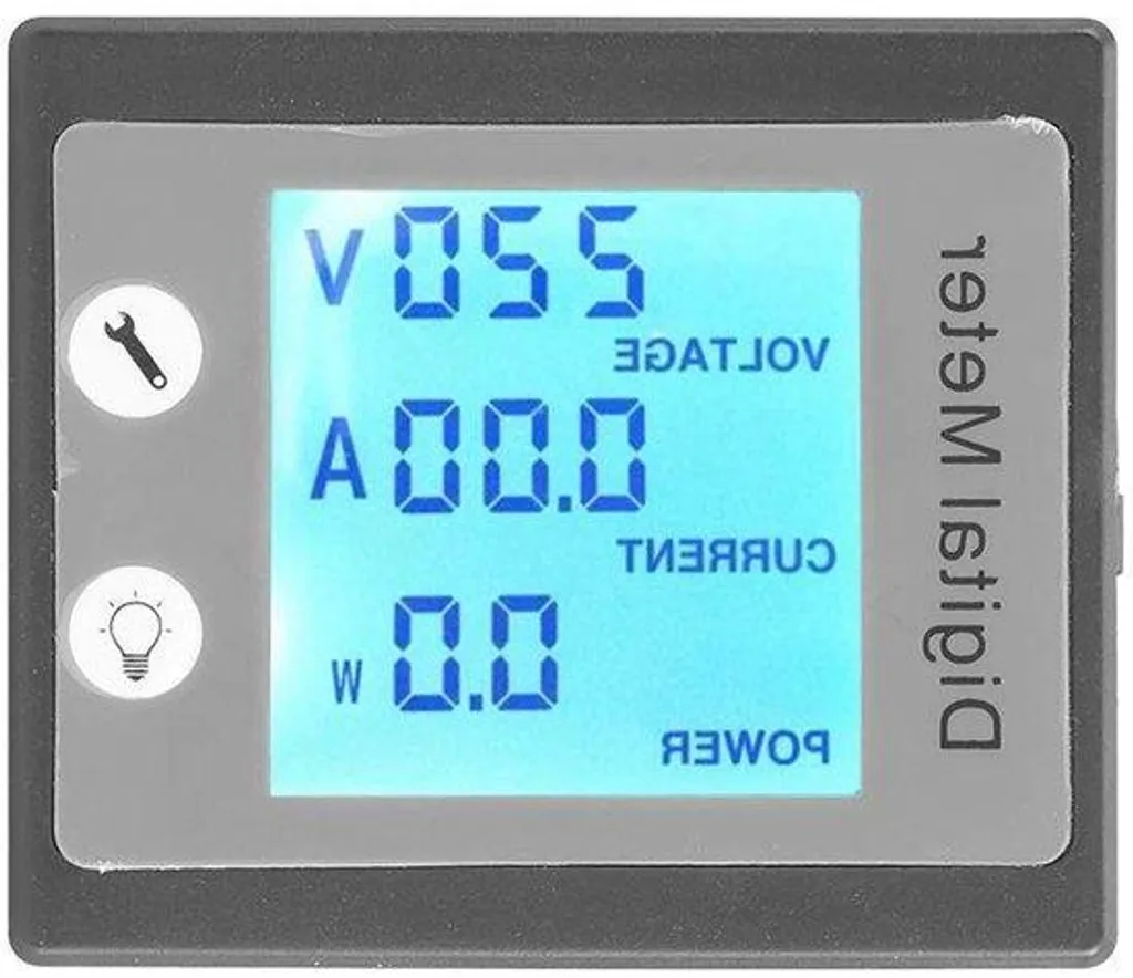 Compteur électrique numérique 80-260V 100A mesure de puissance AC