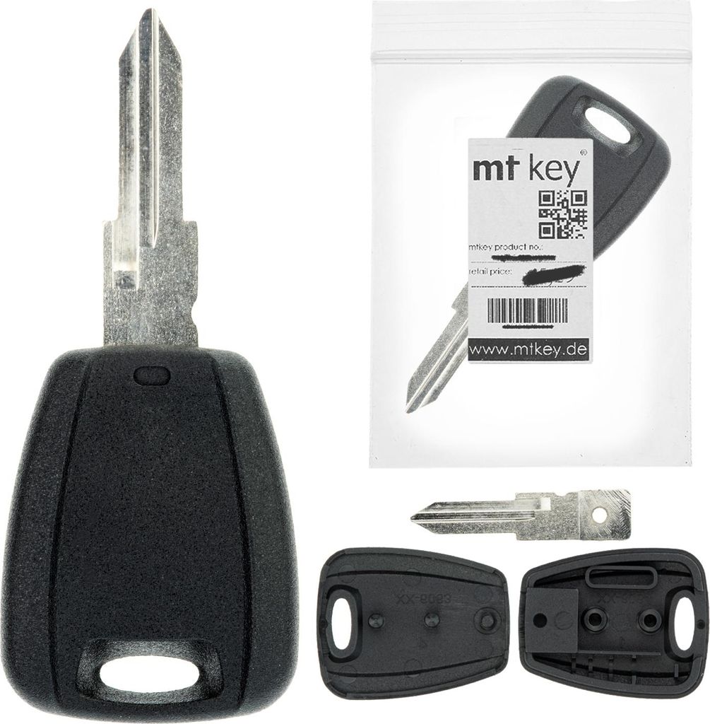 MT KEY Autoschlüssel Ersatzschlüssel Rohling GT16 kompatibel mit ALFA ROMEO 164 / 164 PLUS 95-98