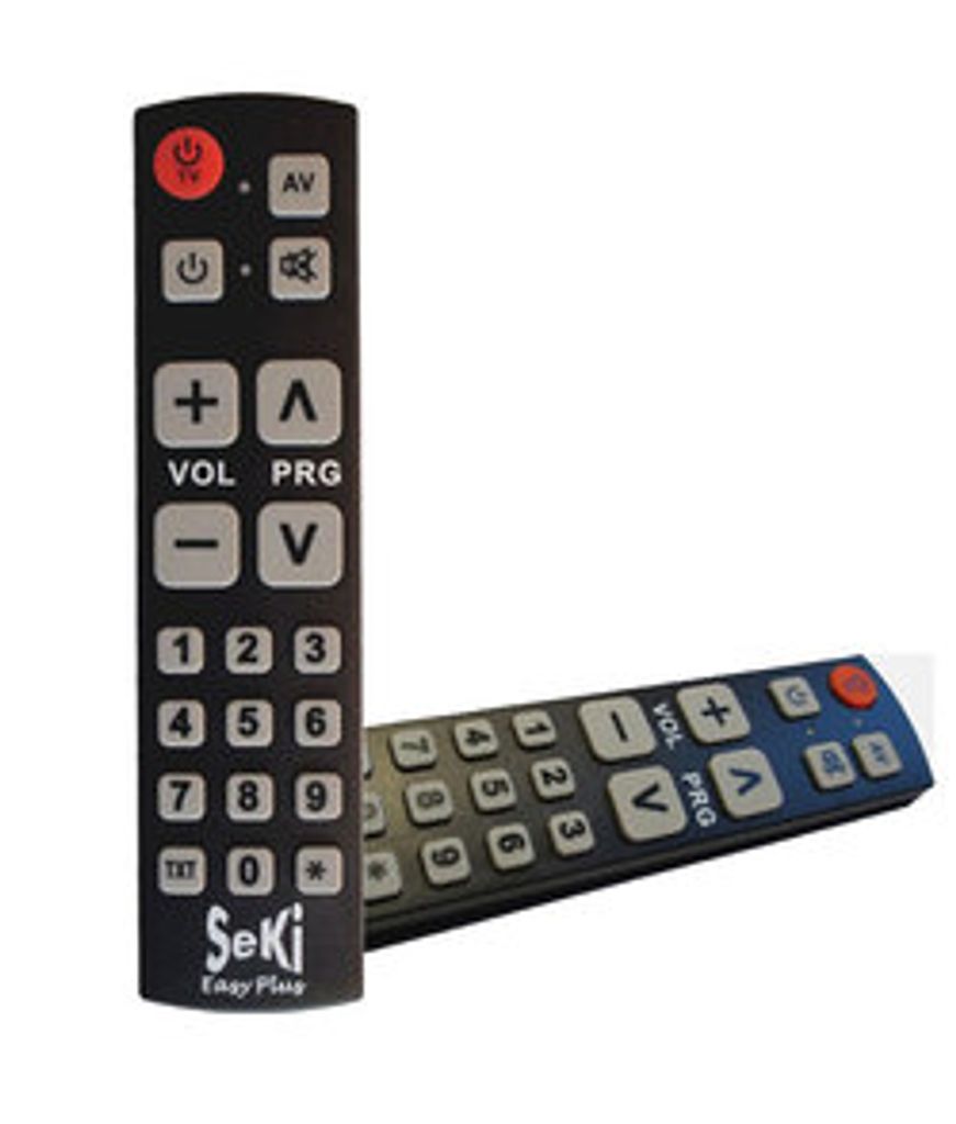 Télécommande SeKi Easy Plus noire Image du produit 