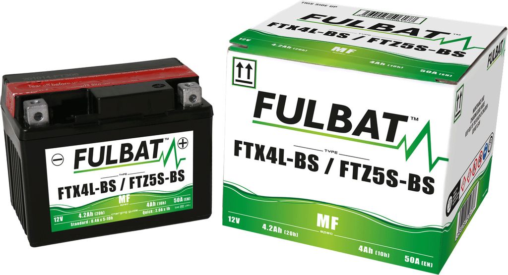 Batterie Fulbat FTX4L-BS MF wartungsfrei Produktbild 