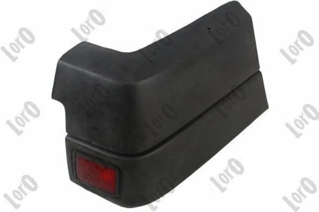 Pare-chocs robuste ABAKUS 053-41-615 en plastique noir T4