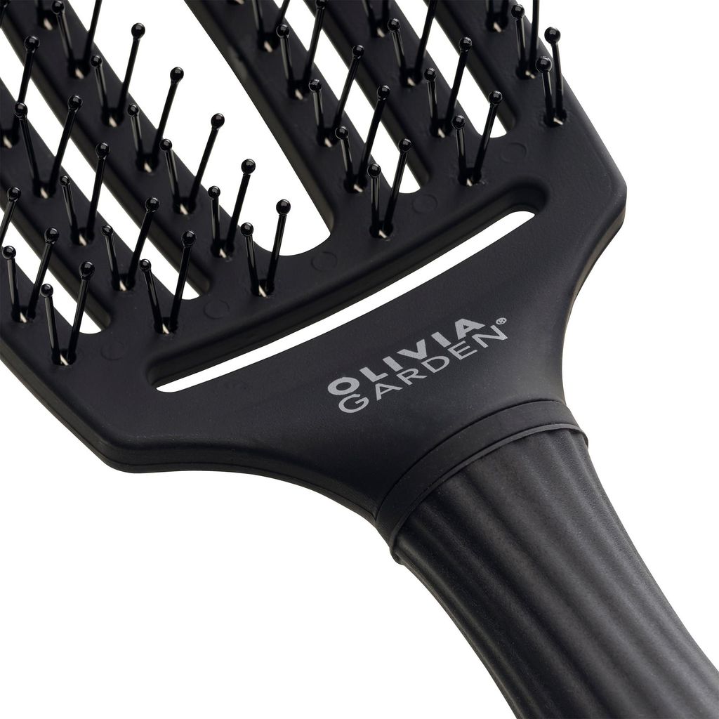 Olivia Garden Brosse à Doigts Care Iconic Double Brins Noir Image du produit 