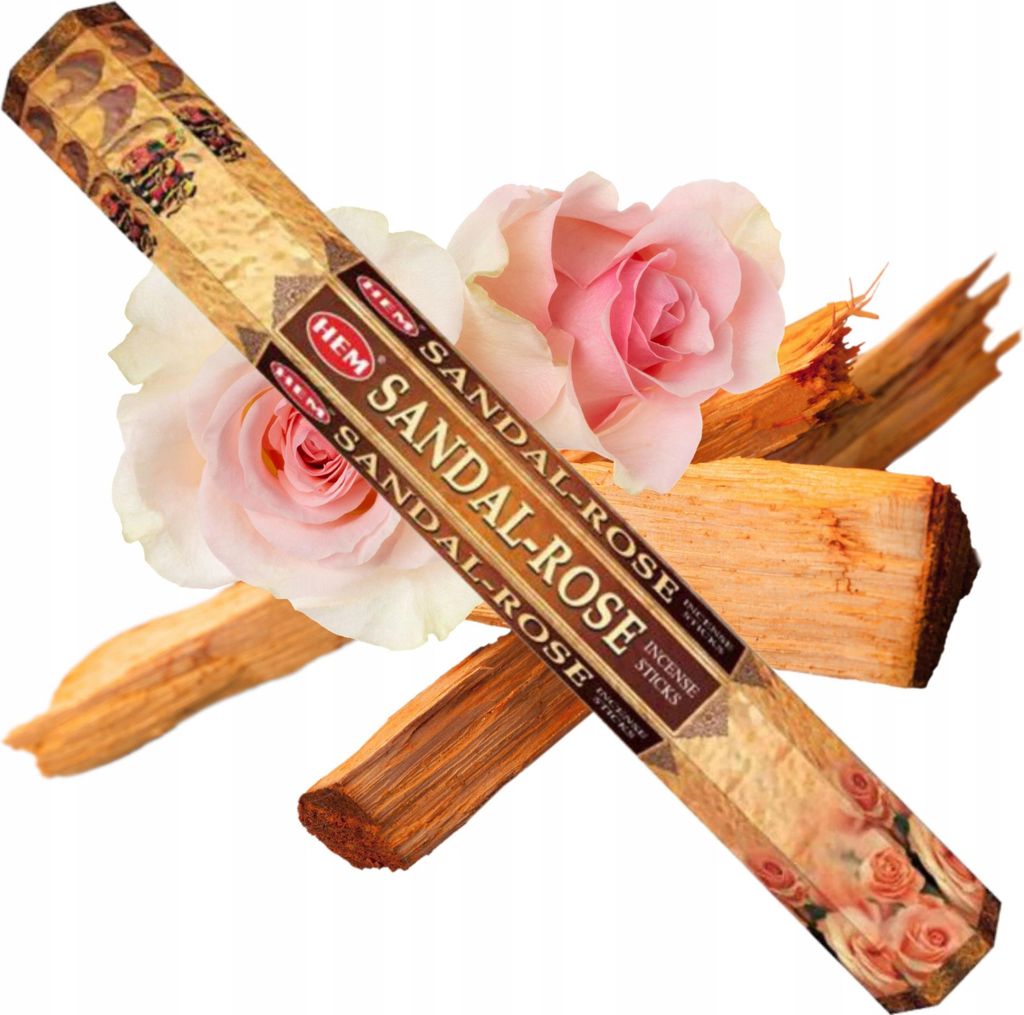 HEM Sandal Rose Sechseckige Räucherstäbchen