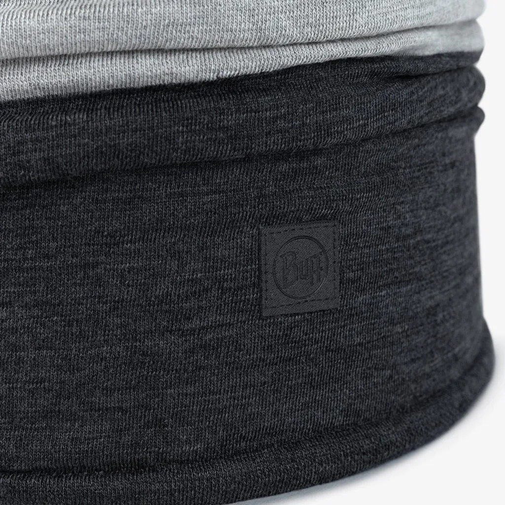 Buff Merino Move Graphite - Tour de cou anti-froid et sans odeurs
