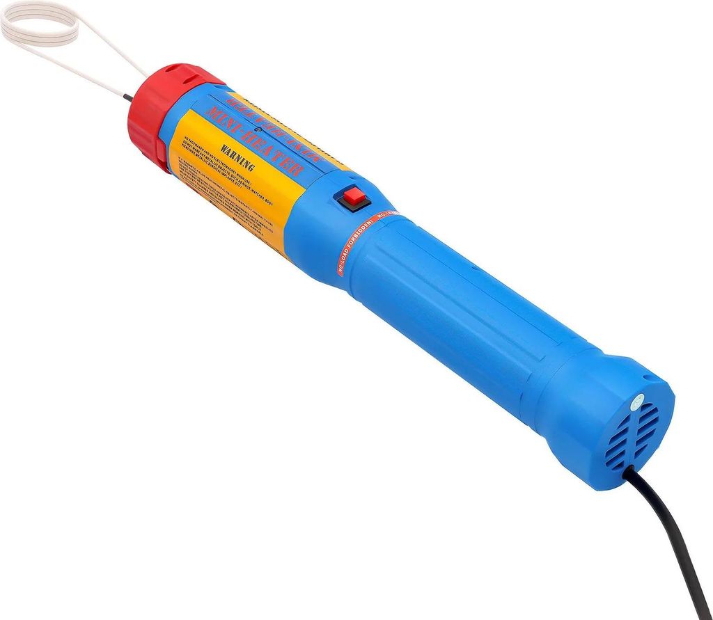 Induktionsheizer - Elektromagnetisch - 1100 W - 220 V - 8 Heizspulen - 18 V/50 A - Max. 800 °C - Aufheizen 5–40 s
