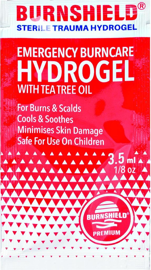 Burnshield Burngel / Hydrogel Blotts Sachets (Hydrogel-Beutel / Trauma-Hydrogel