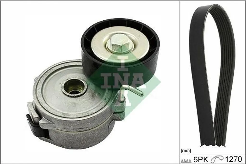 Kit Réparation Courroie Striée pour Ford 2.0 Tdci - Entretien Moteur
