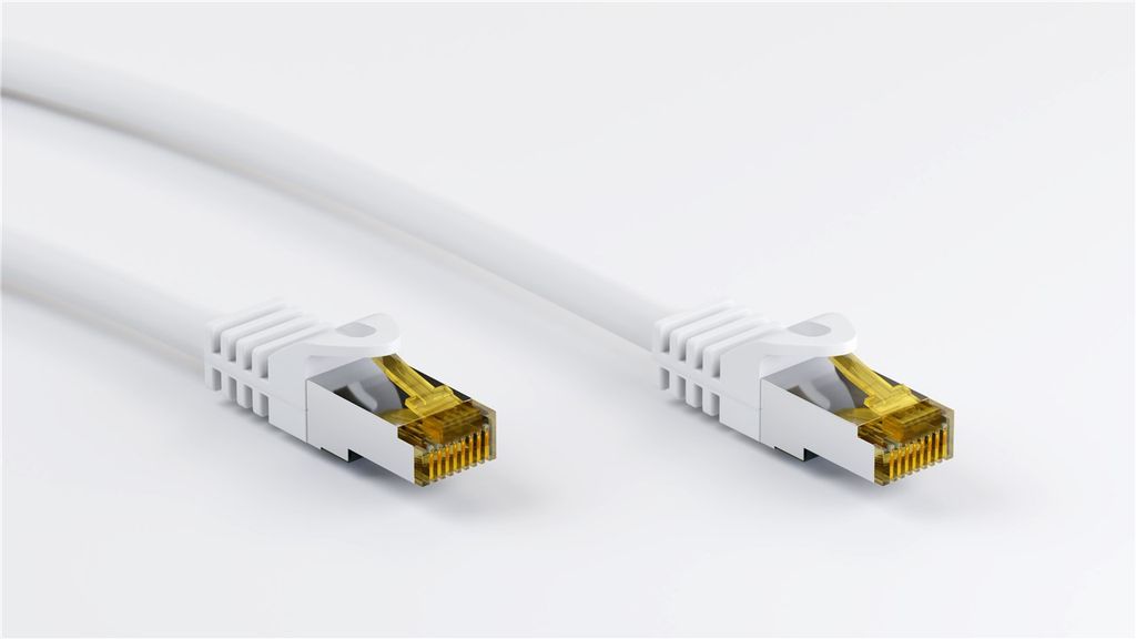 goobay Patchkabel RJ-45 SFTP, mit Cat 7 Rohkabel, Kabel, Produktbild 