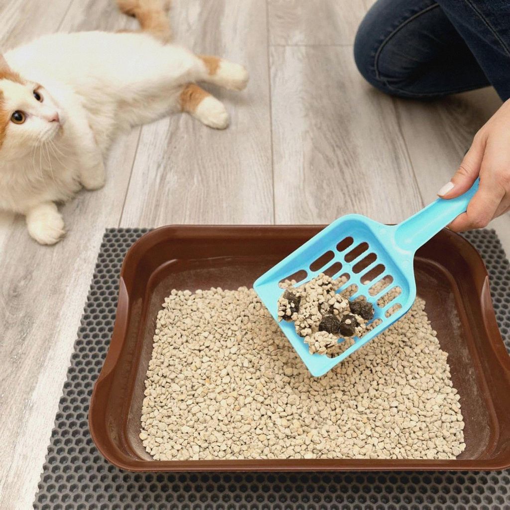 Katzenstreu Schaufel Schaufel, Katzenstreu Scoop | Ergonomische Katzentoilette Sifting | Cat Poop Scooper, Haustierzubehör für einfache Schöpfen...